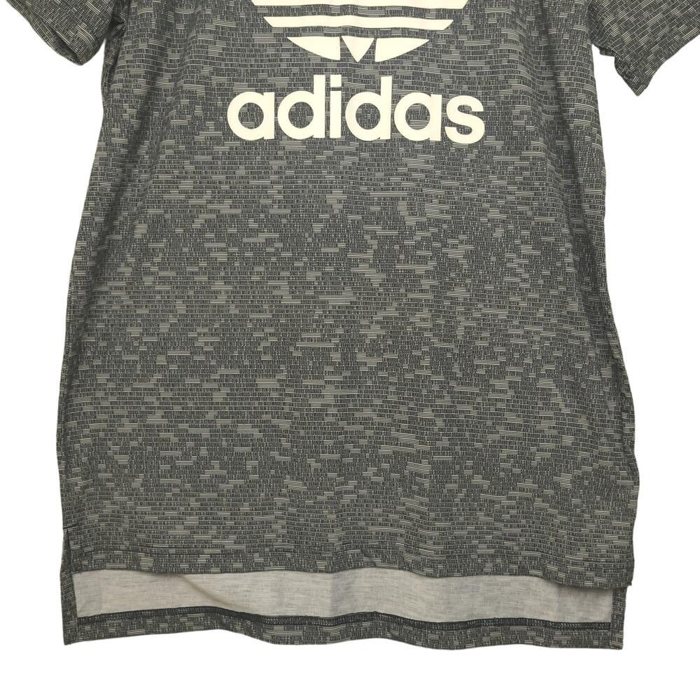 Adidas Originals Men’s Trefoil Allover Print T-Shirt Size Large Gray AY8360 - Picture 7 of 14